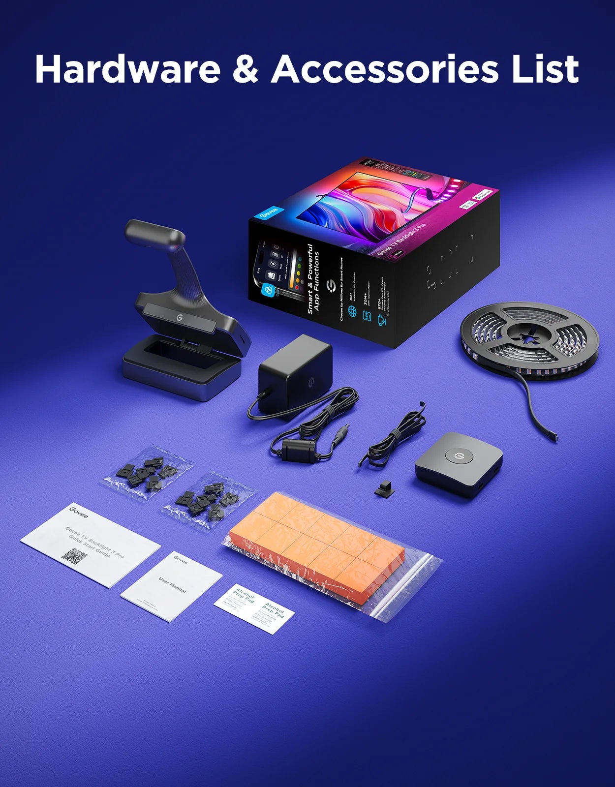 GOVEE TV-taustavalo 3 Pro 55-65"