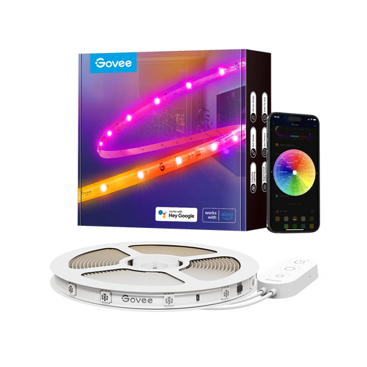 Govee RGBIC Smart Wi-Fi + Bluetooth LED nauha suojattu 10m