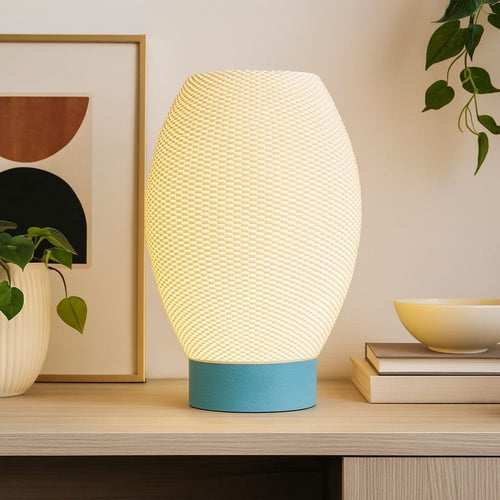 Lámpara de mesa portátil Halo Mesh