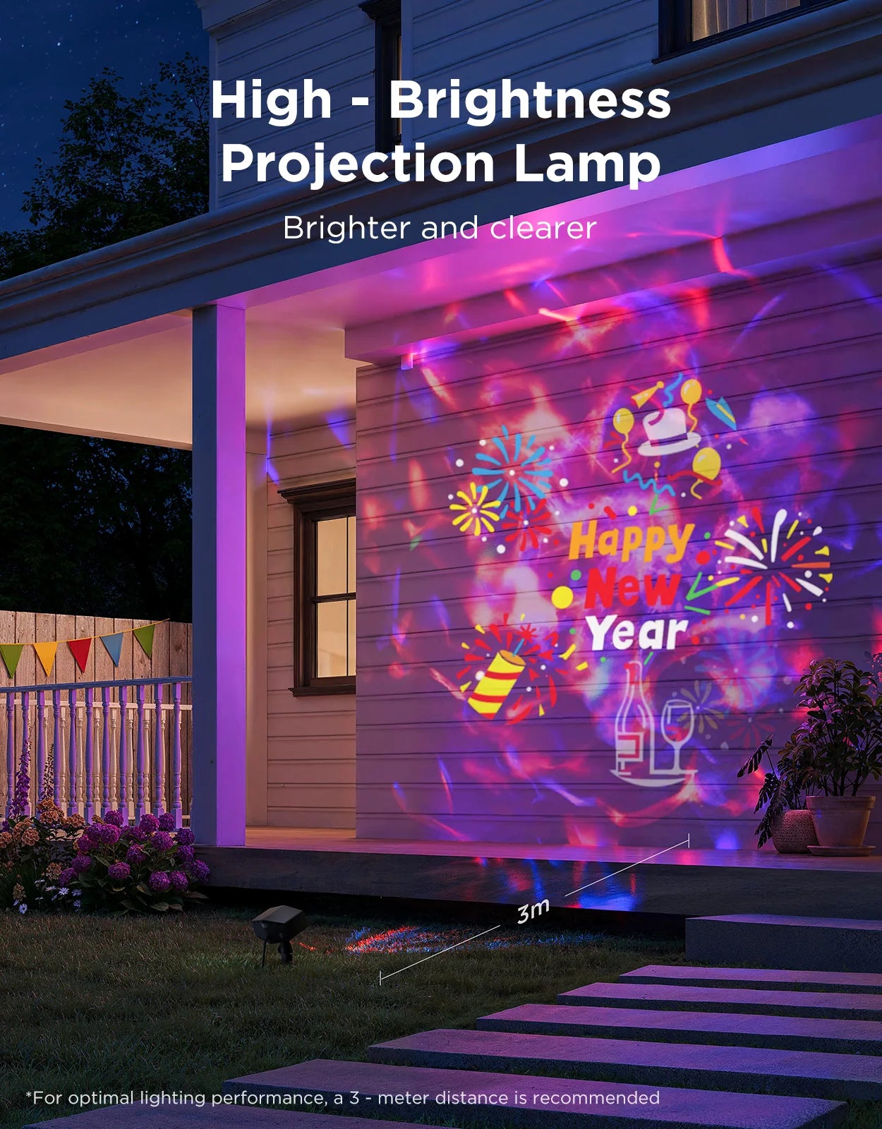 GOVEE JUHLAVALO PROJEKTORI ULOS IP67