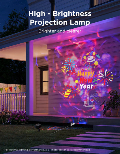 GOVEE JUHLAVALO PROJEKTORI ULOS IP67