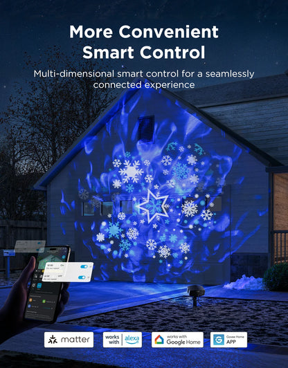 GOVEE JUHLAVALO PROJEKTORI ULOS IP67