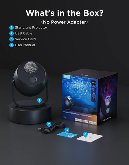 GOVEE VALOPROJEKTORI- MERIAALTO