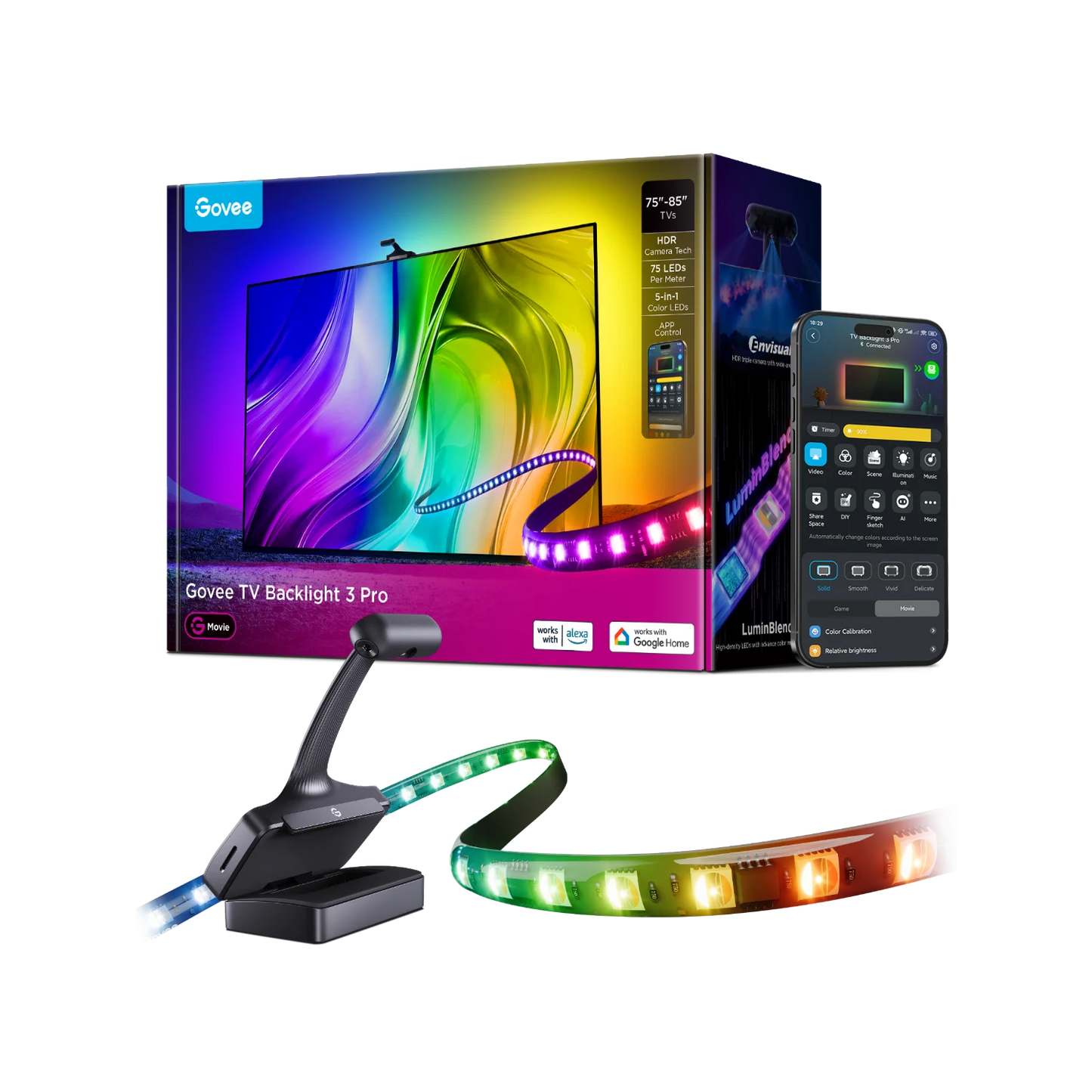 GOVEE TV-taustavalo 3 Pro 55-65"